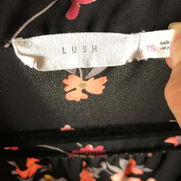 Lush Floral Dress - Picture 3 of 4